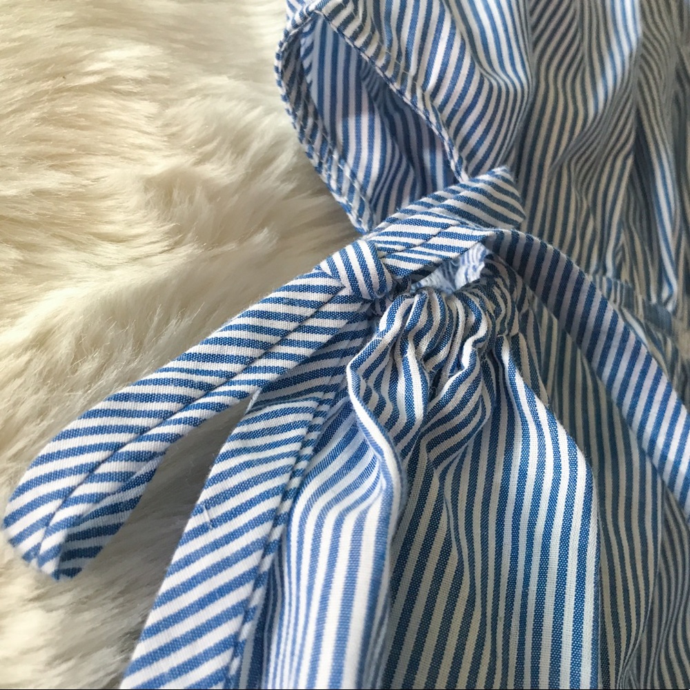 AQUA side tie dress - Picture 4 of 5